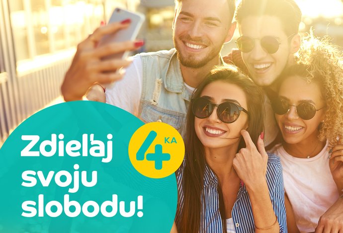 Photo 4ka: Zdieľajte svoju nekonečnú SLOBODU