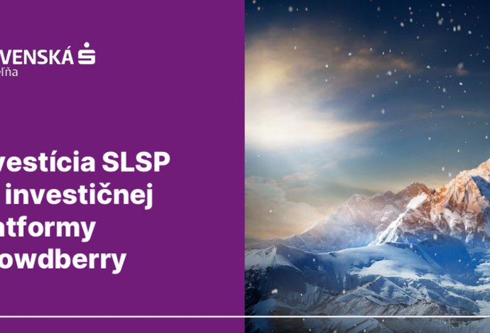 Photo Slovenská sporiteľňa vstúpila do Crowdberry ako akcionár. Firmám pomôže rásť aj cez alternatívne financovanie 