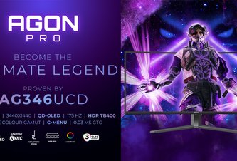 Photo AGON PRO AG346UCD: Technologie QD-OLED a panoramatické hraní s frekvencí 175 Hz