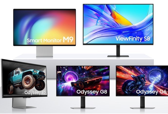 Photo Nové monitory Samsung pre rok 2025 prinášajú na veľtrh CES funkcie umelej inteligencie, lepší herný výkon a vyššiu produktivitu