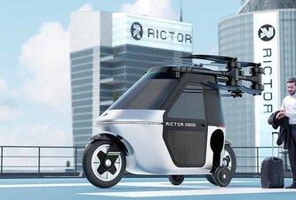 Photo Lietajúca motorka Skyrider X1 by mohla úplne zmeniť dopravu v meste