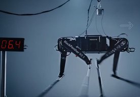 Photo Robotický pes Black Panther 2.0 zabehol 100 metrov pod 10 sekúnd