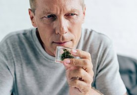 Photo AI robot pestuje kanabis u vás doma