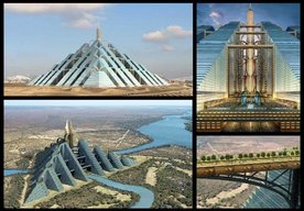 Photo Pyramída v Dubaji poskytne priestor až pre milión ľudí