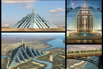 Photo Pyramída v Dubaji poskytne priestor až pre milión ľudí