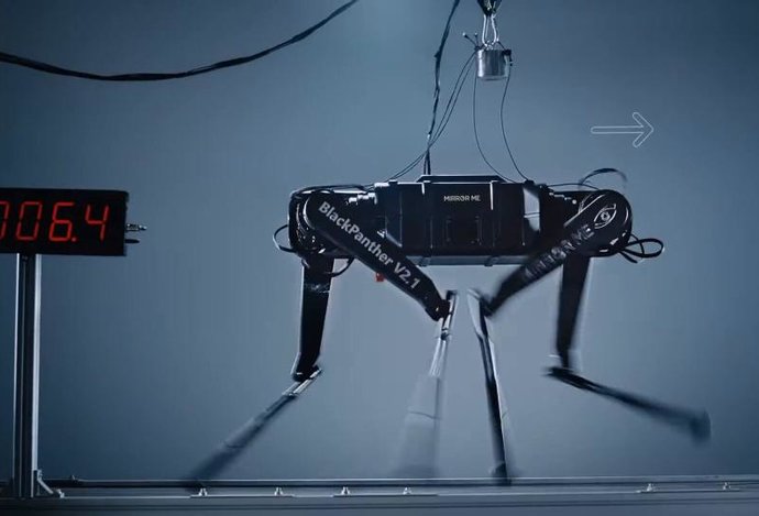 Photo Nový robotický pes dokáže prebehnúť 100 metrov za menej ako 10 sekúnd