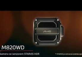 Photo Mio MiVue M820WD: dvě bezpečnostní kamery na motorku, navíc s radary, GPX exportem a možností timelapse