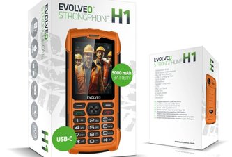 Photo Odolný tlačidlový telefón EVOLVEO StrongPhone H1 v dvoch vysoko funkčných prevedeniach