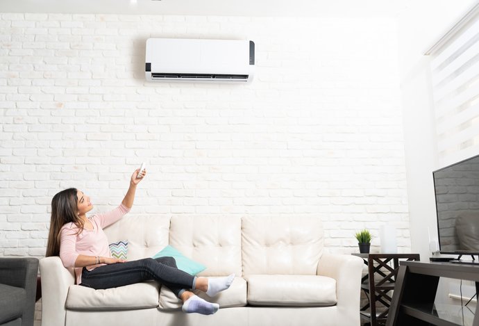 Photo Ohrev vody teplom  z klimatizácie