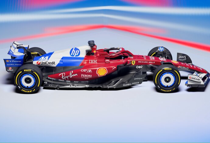 Photo Špeciálny dizajn monopostu Ferrari na Veľkej cene v Miami: technológie a dizajn od HP