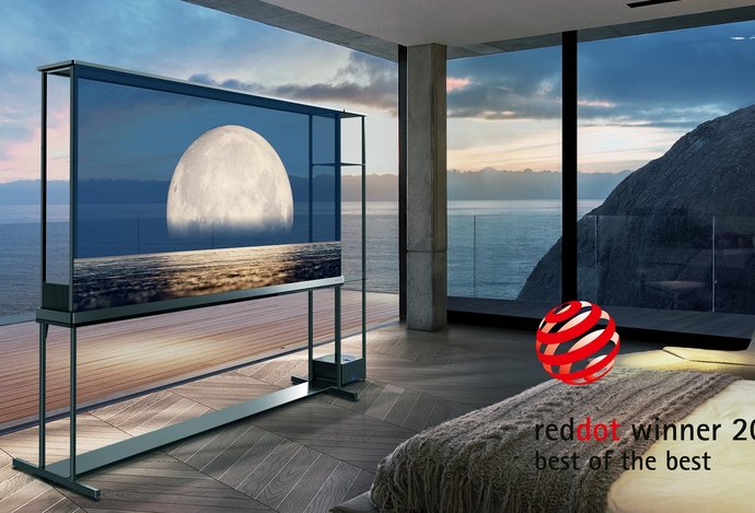 Photo Cena Red Dot Design Award 2025 pre spoločnosť LG za inovatívny dizajn