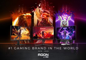 Photo AGON by AOC je již šestým rokem po sobě světovou jedničkou mezi herními monitory