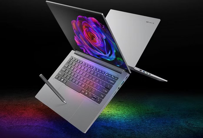 Photo Acer představuje Swift X Duo – notebook pro tvůrce s grafickými kartami NVIDIA GeForce RTX řady 50 pro notebooky 