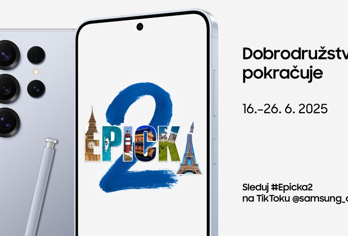 Photo Samsung hľadá dobrodruhov pre nový projekt „Epická dvojka“ – poď na trip, ktorý ti zmení život