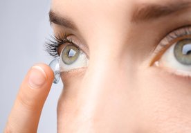 Photo Inovatívne kontaktné šošovky umožňujú vidieť aj v úplnej tme a so zavretými očami