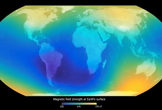 Photo Takto desivo znie zvuk prepólovania magnetického poľa Zeme 