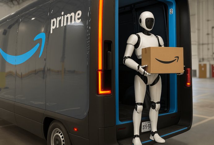 Photo Kuriérov na doručovanie balíkov už čoskoro nahradia humanoidné roboty