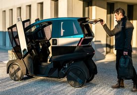 Photo Revolučné mikroauto AEMotion sa do zákrut nakláňa ako motorka 