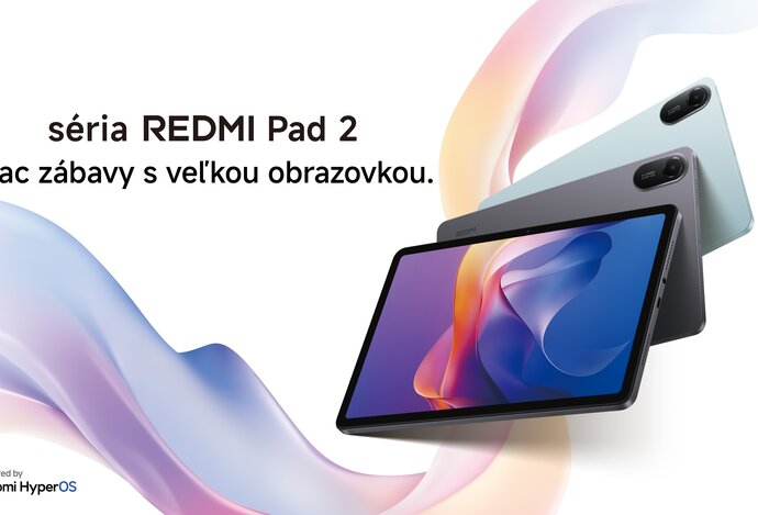 Photo Ešte viac zábavy s veľkou obrazovkou prináša nová séria tabletov Redmi Pad 2