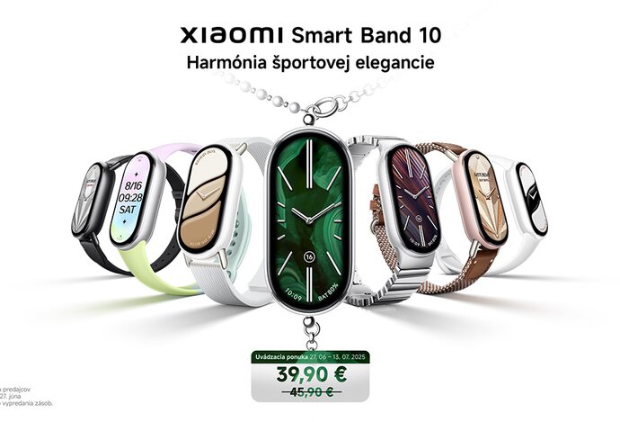 Photo Predstavujeme Xiaomi Smart Band 10: Harmónia športovej elegancie