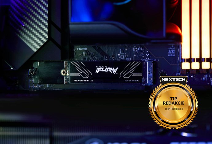 Photo Kingston FURY Renegade G5 / Rýchly disk NVMe s rozhraním PCIe 5