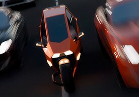 Photo S týmto elektromobilom môžete poraziť dopravné zápchy