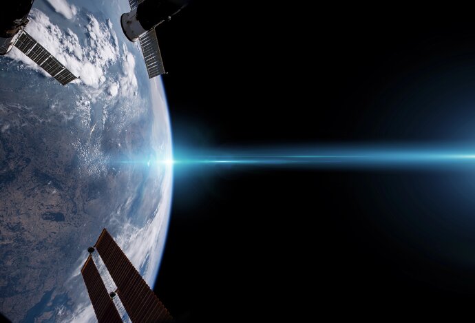 Photo Revolučný krištáľ umožní zostreliť satelity aj z obežnej dráhy Zeme