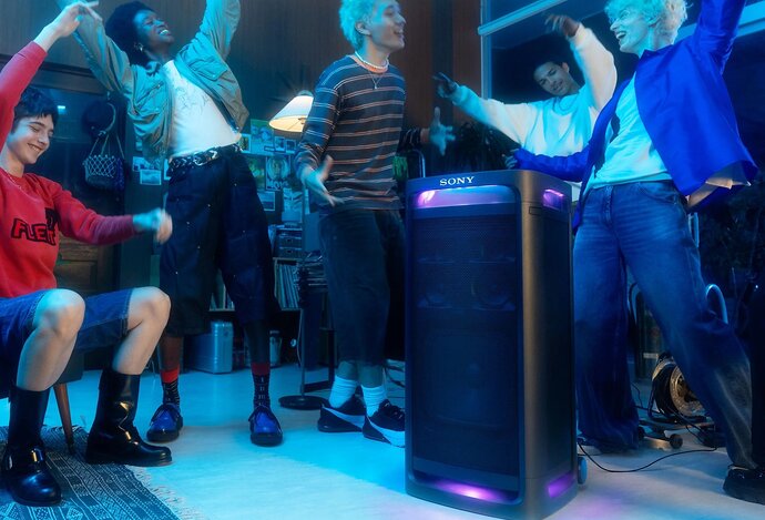 Photo Sony ULT Tower 9AC - výkonný párty reproduktor so svetelnými efektami 