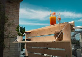 Photo Vyrobte si vlastný štýlový balkónový bar s PARKSIDE