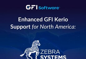 Photo GFI Software vymenovala Zebra Systems za výhradného distribútora riešení Kerio pre Severnú Ameriku