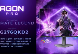 Photo AGON PRO AG276QKD2 kombinuje extrémní rychlost se špičkovým obrazem