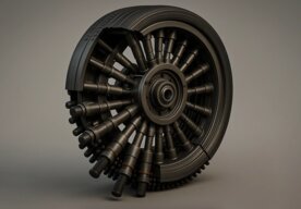 Photo A že koleso sa už nedá vylepšiť. Genialny nápad ho chce nahradiť piestami, ktoré auto postrčia vpred