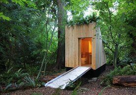 Photo Kanadská hubová „kadibudka“ nesmrdí a nepotrebuje ani vodu ani chemiu