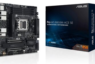 Photo ASUS Pro WS B850M-ACE SE pre profesionálne pracovné stanice s  AMD