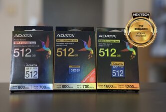 Photo SD Express karty ADATA / Nová technológia, veľa miesta,  vysoká rýchlosť 