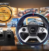 Photo Genius SpeedMaster X5 FF / Automobilový simulátor  s force feedbackom 