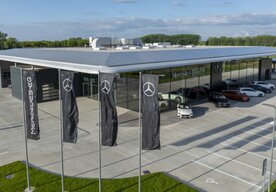 Photo   Autosalon Mercedes-Benz v Dunajské Stredě je energeticky soběstačný díky tepelným čerpadlům NIBE a fotovoltaice
