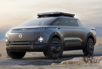 Photo Elektrický pickup sa ako Transformer môže stlačením jediného tlačidla zmeniť na úplne iný typ vozidla