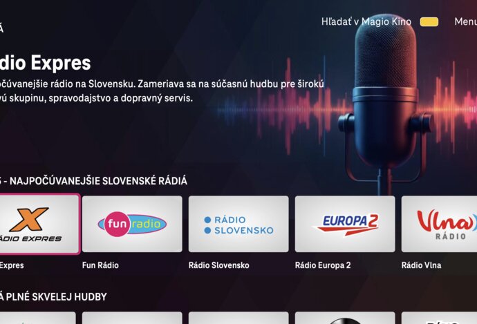 Photo Slovak Telekom rozširuje MAGIO TV