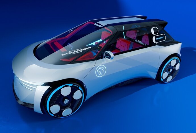 Photo PEUGEOT PREDSTAVUJE  NOVÝ PEUGEOT POLYGON CONCEPT