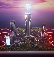 Photo Objavte koncept Peugeot Polygon v Polygon City, ostrov vo vesmíre Fortnite