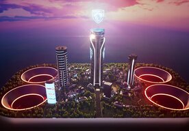 Photo Objavte koncept Peugeot Polygon v Polygon City, ostrov vo vesmíre Fortnite