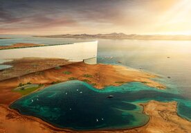 Photo Megalomanský projekt 170 km mrakodrapu The Line sa otriasa v základoch