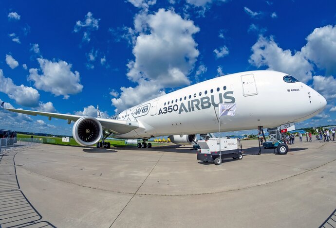 Photo Pozrite sa, ako sa krídlo Airbusu ohlo o viac ako päť metrov bez toho, aby prasklo