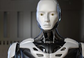 Photo Veľkolepý debut sa zmenil na frašku: ruský humanoidný robot sa zrútil tvárou na zem