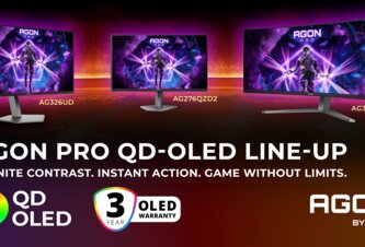 Photo AGON od AOC: Technologie OLED pro hraní přináší nový rozměr výkonu i vizuální dokonalosti