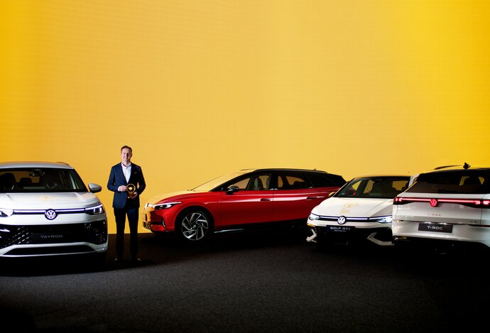 Photo Historický úspech: Volkswagen získal ako prvý výrobca ocenenie „Zlatý volant“ za štyri svoje modely