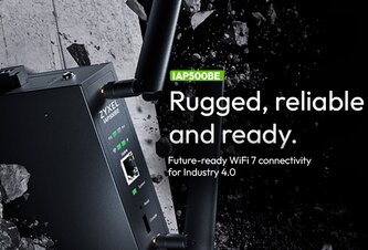 Photo Zyxel Networks predstavuje prvý priemyselný WiFi 7 prístupový bod pre rýchlejší prechod na priemysel 4.0