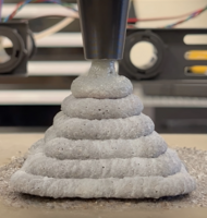 Photo Revolučný betón tvrdne okamžite už počas tlače