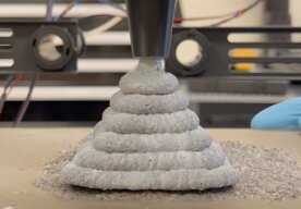 Photo Revolučný betón tvrdne okamžite už počas tlače